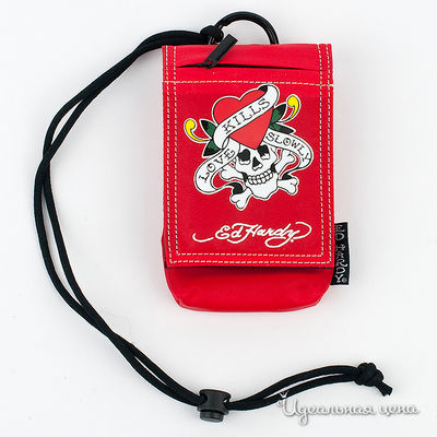 Чехол Ed Hardy, цвет цвет красный