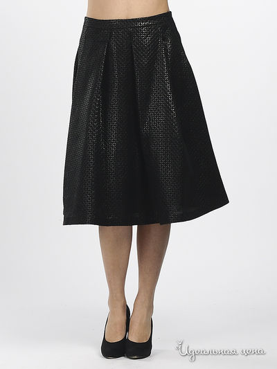 Юбка Royal Box, цвет черный блестящий