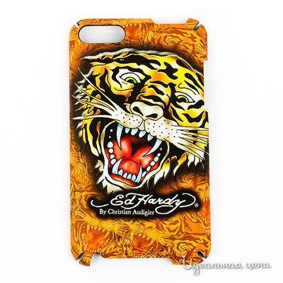 Чехол Ed Hardy, цвет цвет желтый / оранжевый
