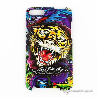 Чехол Ed Hardy, цвет цвет желтый / фиолетовый