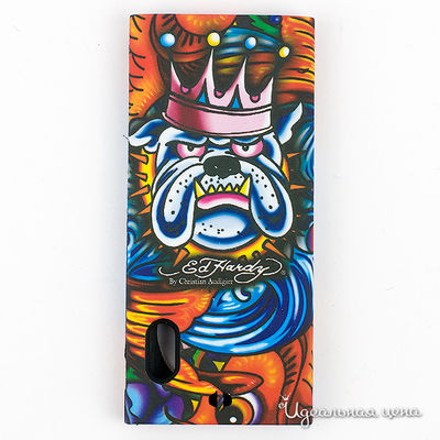 Чехол Ed Hardy, цвет цвет синий / оранжевый