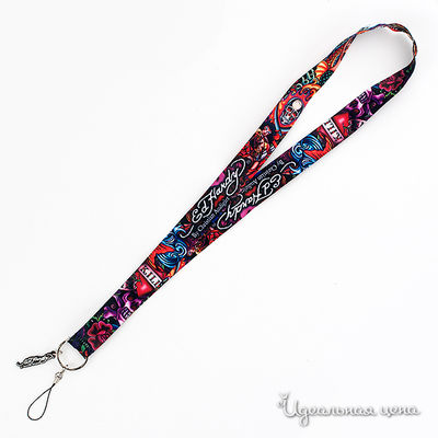 Ремень Ed Hardy, цвет цвет темно-красный
