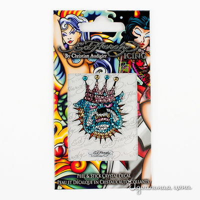 Наклейки Ed Hardy, цвет цвет синий