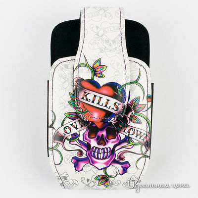 Чехол Ed Hardy, цвет цвет белый