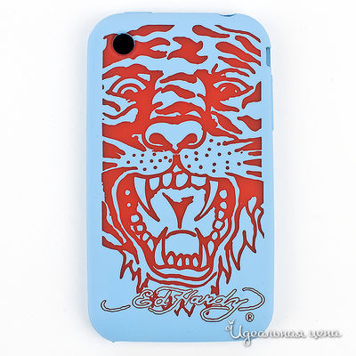 Чехол Ed Hardy, цвет цвет голубой