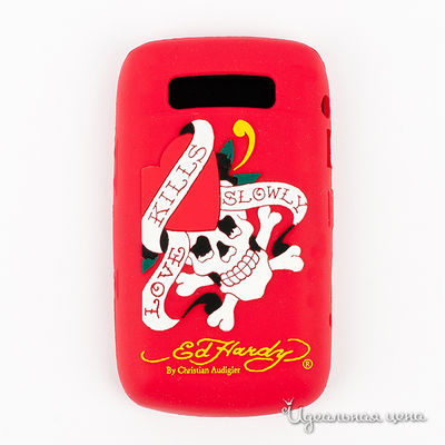 Чехол Ed Hardy, цвет цвет красный