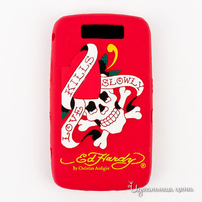 Чехол Ed Hardy, цвет цвет красный