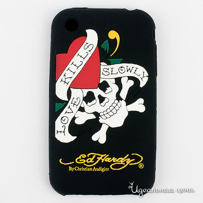 Чехол Ed Hardy, цвет цвет черный