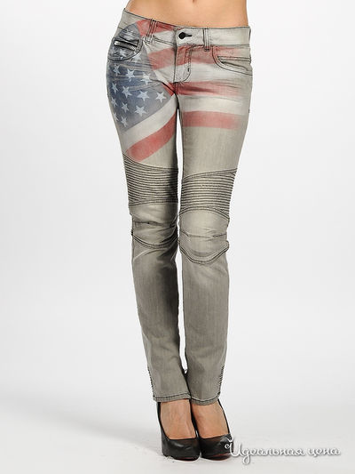 Джинсы Rock Star, цвет цвет серый