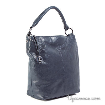 Сумка L.Credi, цвет цвет синий
