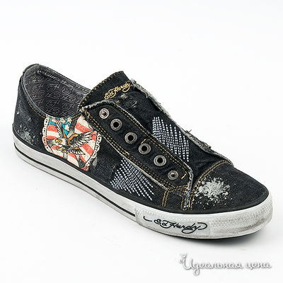 Кеды Ed Hardy, цвет цвет черный