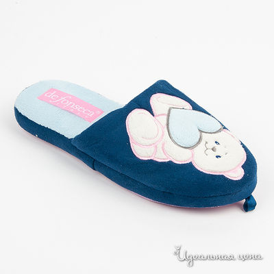 Тапочки De Fonseca, цвет цвет синий