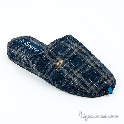 Тапочки De Fonseca, цвет цвет синий