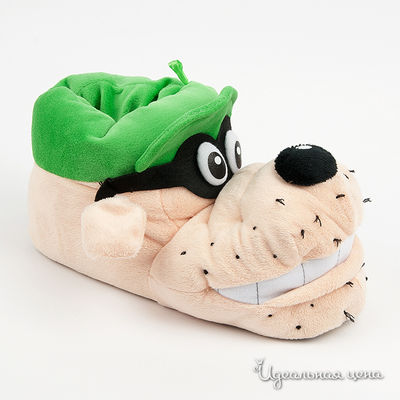 Тапочки De Fonseca, цвет аппликация собака в кепке