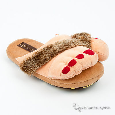 Тапочки De Fonseca, цвет цвет коричневый