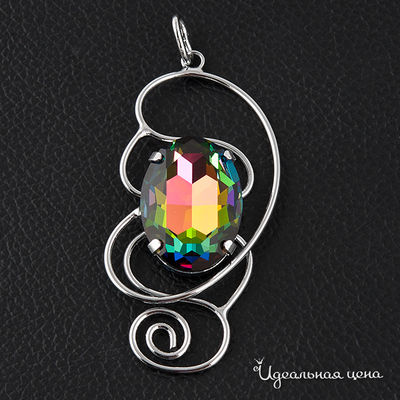 Кулон Malu, цвет цвет зелёный