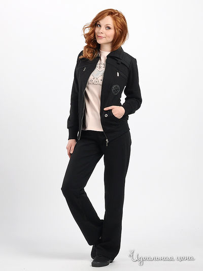 Костюм Relax Mode, цвет цвет черный / бледно-розовый