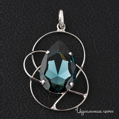 Кулон Malu, цвет цвет зелёно-голубой