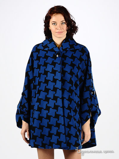 пальто MadamT, цвет цвет черный / синий