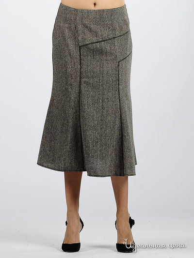 Юбка MadamT, цвет цвет серый