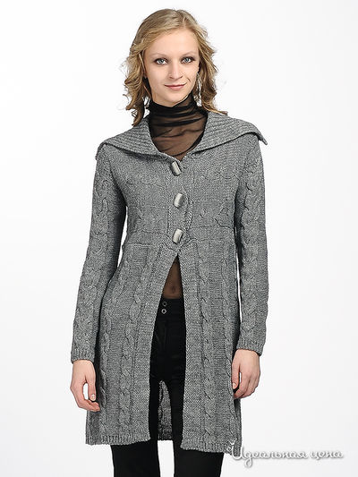 Кардиган Argent, цвет цвет серый