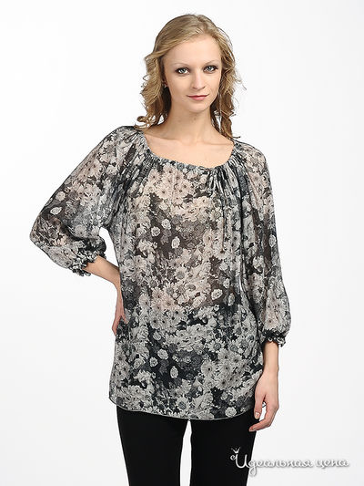 Блузка Argent, цвет цвет серый