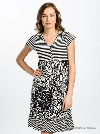 Платье Massana, цвет цвет черный / белый