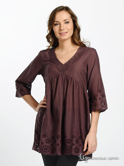 Туника Massana, цвет цвет баклажановый