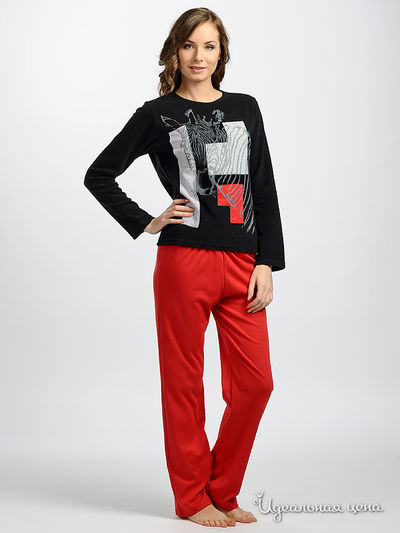 Костюм Massana, цвет цвет черный / красный