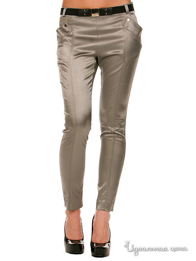 Брюки SOCIETA&ATOS LOMBARDINI, цвет цвет серый