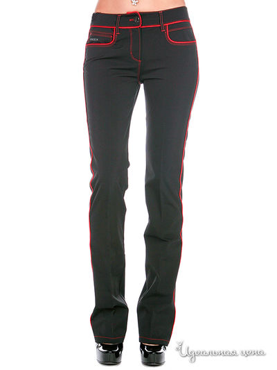 Брюки SOCIETA&ATOS LOMBARDINI, цвет цвет черный