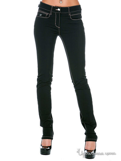 Брюки SOCIETA&ATOS LOMBARDINI, цвет цвет черный