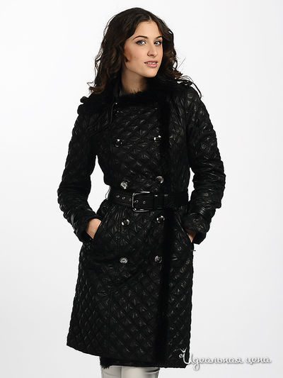 Пальто SOCIETA&ATOS LOMBARDINI, цвет цвет черный