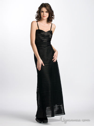 Платье XcluSive&Soho, цвет цвет черный