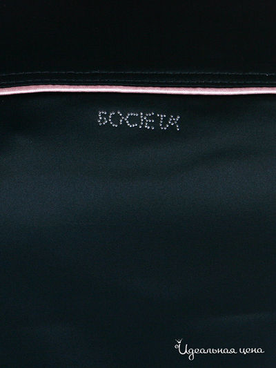 Платье SOCIETA&amp;ATOS LOMBARDINI женское, цвет черный / розовый