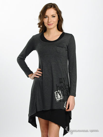 Туника Massana, цвет цвет серый