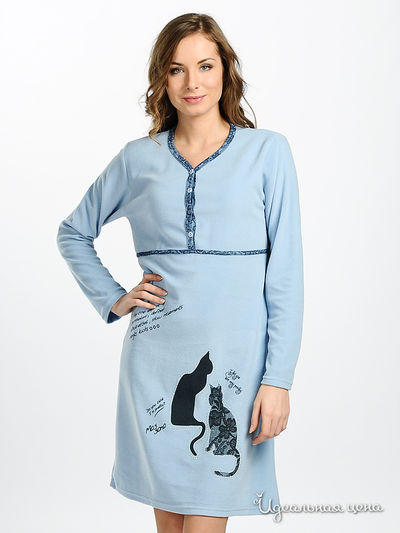 Платье Massana, цвет цвет голубой