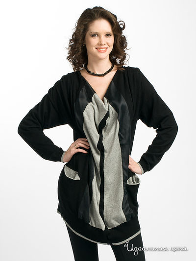 Джемпер XcluSive&Soho, цвет цвет черный / серый