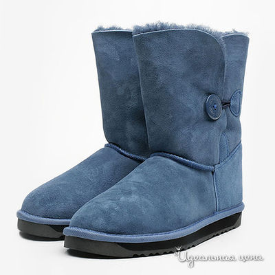 Угги XcluSive&Soho, цвет цвет голубой