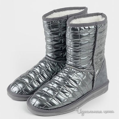 Угги XcluSive&Soho, цвет цвет серебристый