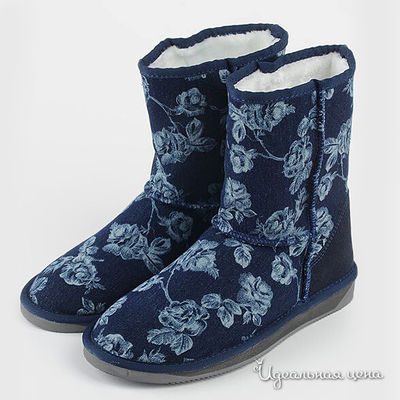 Угги XcluSive&Soho, цвет цвет темно-синий