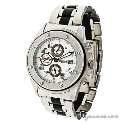 Часы Ingersoll, цвет цвет черно-серебристый