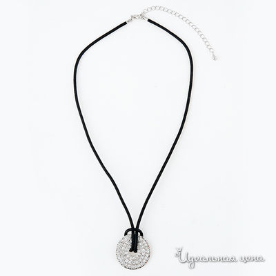 Колье Inesse M, цвет цвет черный / серебро / белый