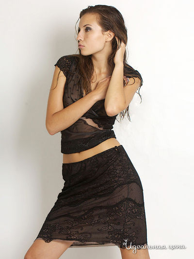 Юбка Arefeva, цвет цвет черный