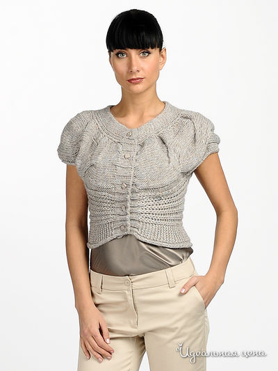 Болеро Cristina Gavioli, цвет цвет серый