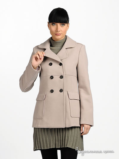 пальто Cristina Gavioli, цвет цвет розовое