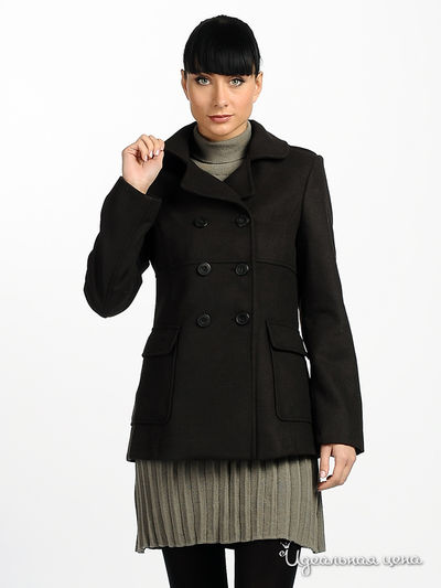 пальто Cristina Gavioli, цвет цвет коричневый
