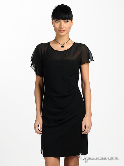 Платье Cristina Gavioli, цвет цвет черный