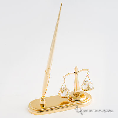 Подставка Svarovski Crystal, цвет золото