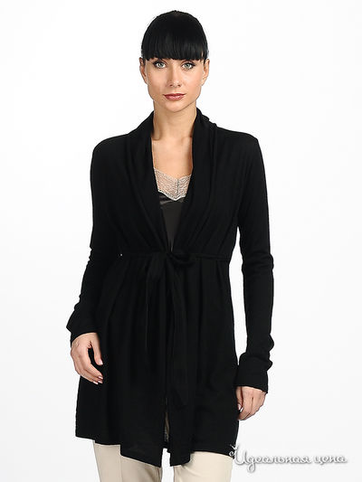 Кардиган Cristina Gavioli, цвет цвет черный
